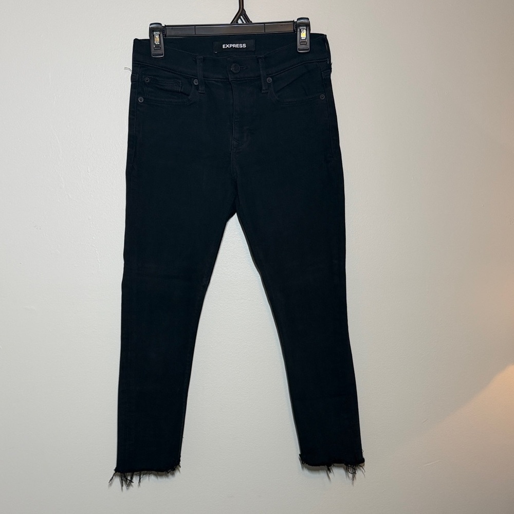 Express Women's Dark Ankle Jeans